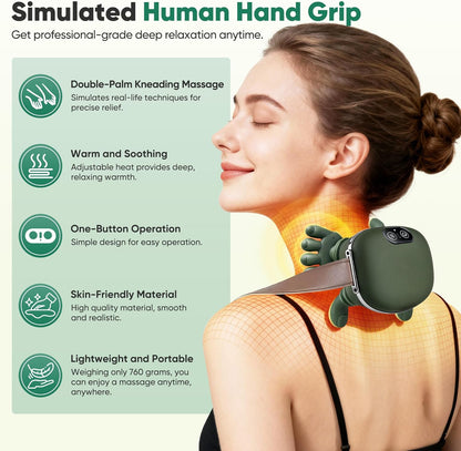 Bionic heated massager