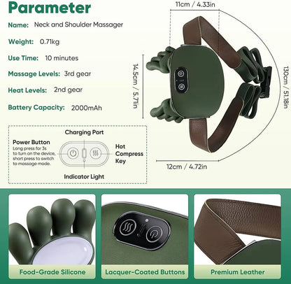 Bionic heated massager