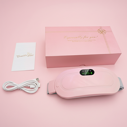 Menstrual heating pad device