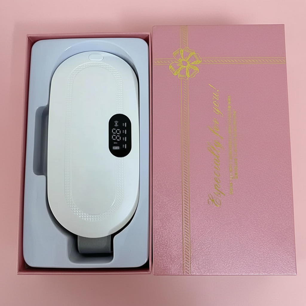 Menstrual heating pad device